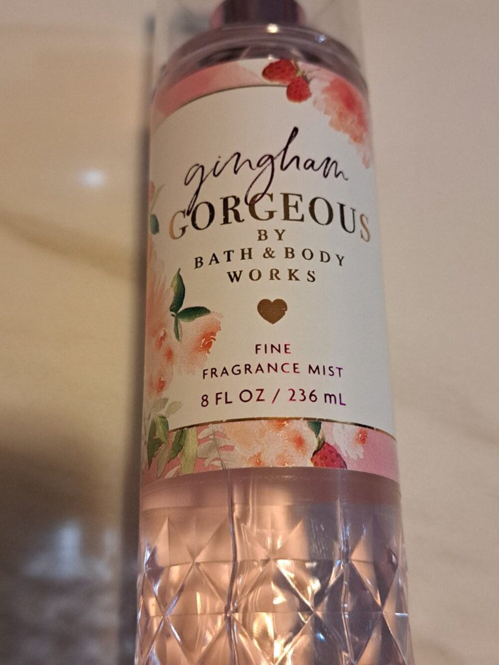 BATH & BODY WORKS GINGHAM GORGEOUS FINE FRAGRANCE MIST